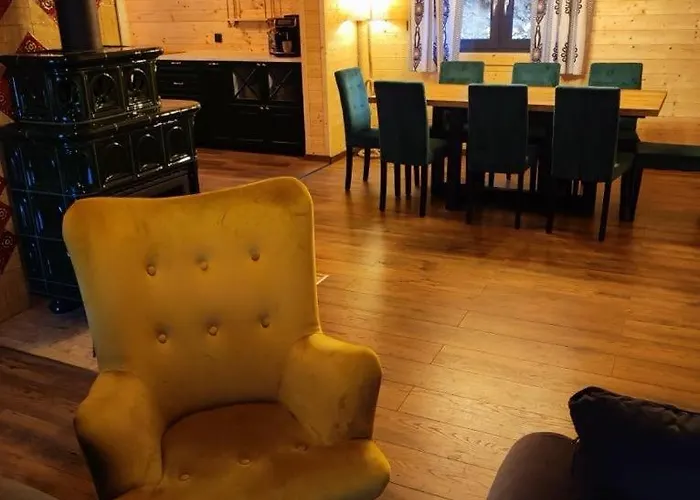 Dom Drewniany Z Sauna I Jacuzzi W Szklarskiej Porebie Holiday home Szklarska Poreba