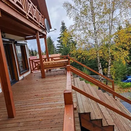 Dom Drewniany Z Sauna I Jacuzzi W Szklarskiej Porebie Σπίτι διακοπών
