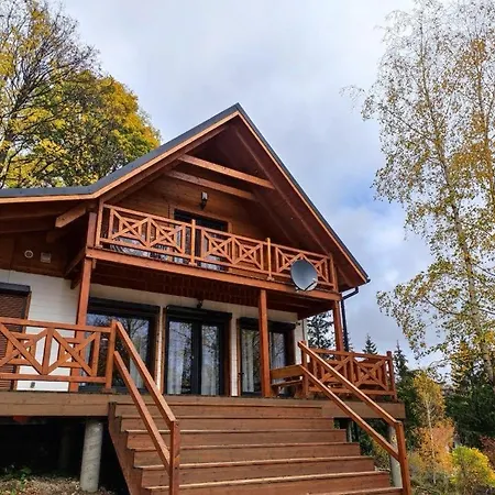 Dom Drewniany Z Sauna I Jacuzzi W Szklarskiej Porebie Feriehus Szklarska Poręba