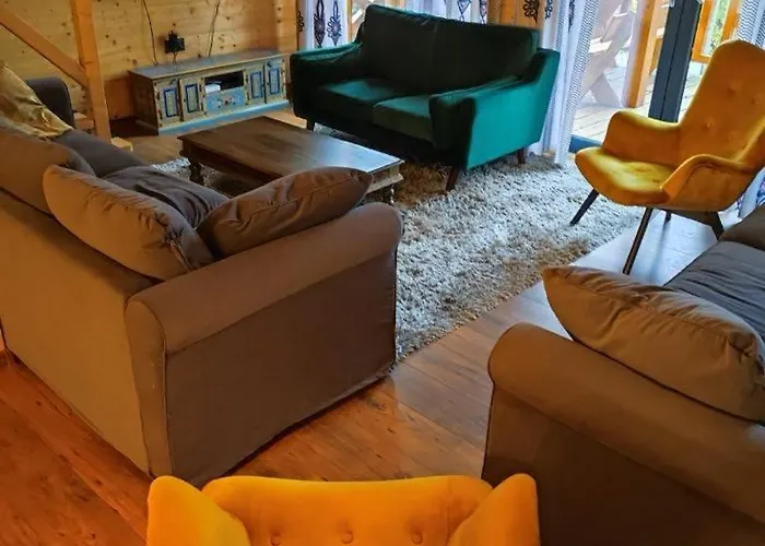 Dom Drewniany Z Sauna I Jacuzzi W Szklarskiej Porebie Шклярска-Поремба