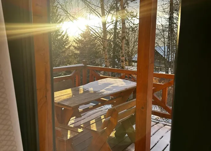 Дом отдыха Dom Drewniany Z Sauna I Jacuzzi W Szklarskiej Porebie