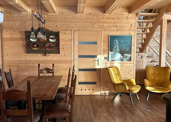 Дом отдыха Dom Drewniany Z Sauna I Jacuzzi W Szklarskiej Porebie Шклярска-Поремба